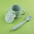 Silicone Baby feeding spoon